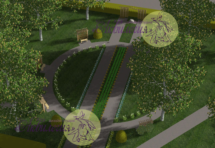 Ландшафтный проект общественной территории в Бийске Алтайского края Ландшафтный проект общественной территории в Бийске Алтайского края